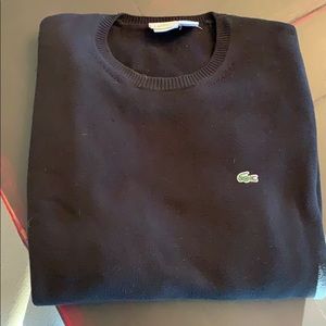 Lacoste crew neck sweater